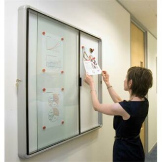VITRINE 12 FEUILLES PORTES COULISSANTES VITRINES