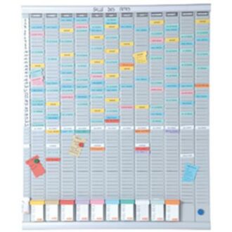 PLANNING ANNUEL FICHES T 13 COLONNES 54 FENTES PLANNINGS FICHES T