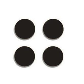 10 AIMANTS 30 MM NOIRS ACCESSOIRES D&prime;AFFICHAGE