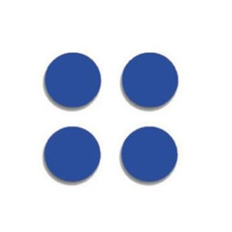 10 AIMANTS 30 MM BLEU ACCESSOIRES D&prime;AFFICHAGE