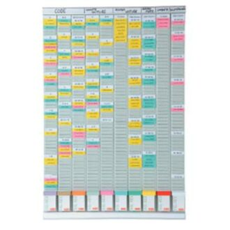 KIT PLANNING FICHE T 10 COLONNES PLANNINGS FICHES T