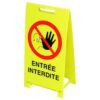 BALISE DE SIGNALISATION PASSAGE INTERDIT SECURITE DES LOCAUX BALISE DE SIGNALISATION PASSAGE INTERDIT SECURITE DES LOCAUX