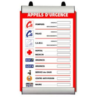 PORTE AFFICHE 42 cm PUPITRES - SUPPORTS - CADRES MURAUX