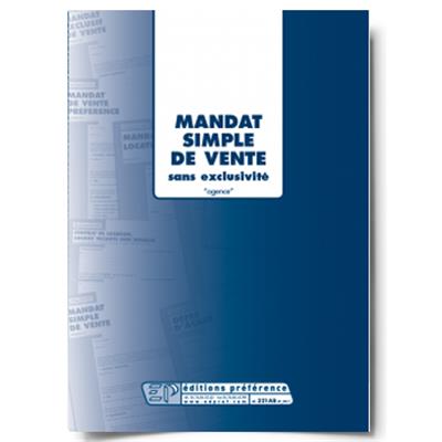 MANDAT SIMPLE DE VENTE POUR AGENCE AGENCES IMMOBILIERES MANDAT SIMPLE DE VENTE POUR AGENCE AGENCES IMMOBILIERES