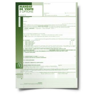 MANDAT DE VENTE 3 OPTIONS HORS ETABLISSEMENT AGENCES IMMOBILIERES