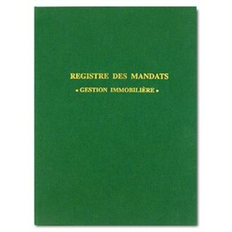 REGISTRE DES MANDATS GESTION FINITION PLUS AGENCES IMMOBILIERES