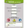 PLAN D’EVACUATION PERSONNALISABLE CONSIGNES GENERALES DE SECURITE