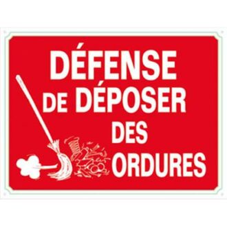DEFENSE DEPOSER ORDURES INTERDICTION