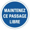 DISQUE ALUMINIUM MAINTENEZ CE PASSAGE LIBRE OBLIGATIONS