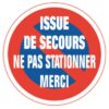 DISQUE ALU GARAGE PRIVE INTERDICTION