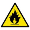 TRIANGLE ALU MATIERES TOXIQUES DANGER