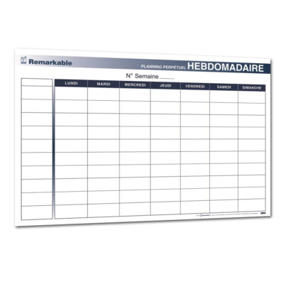 PLANNING PERPETUEL HEBDOMADAIRE PLANNINGS PERPETUELS NON DATES