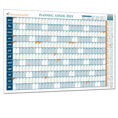 CALENDRIER ORGANISATION ET GESTION DE PROJET 2024 PLANNINGS ANNUELS