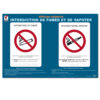 INTERDICTION DE FUMER ET DE VAPOTER FUMER - VAPOTER