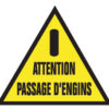 TRIANGLE ALU RISQUE BIOLOGIQUE DANGER