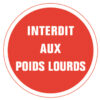 ADHESIF SENS INTERDIT INTERDICTION