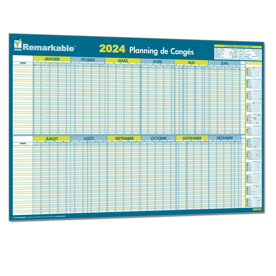PLANNING MURAL DES CONGES 1 A 30 SALARIES ANNEE CIVILE 2024 Non classé PLANNING MURAL DES CONGES 1 A 30 SALARIES ANNEE CIVILE 2024 Non classé