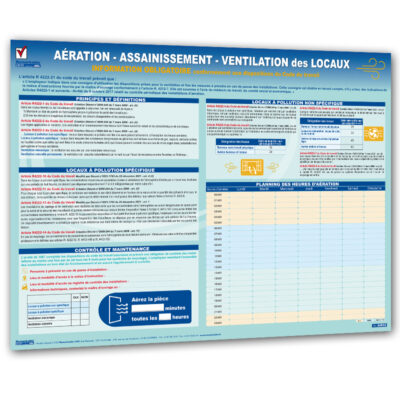 CONSIGNES D&prime;AERATION DES LOCAUX AFFICHAGES
