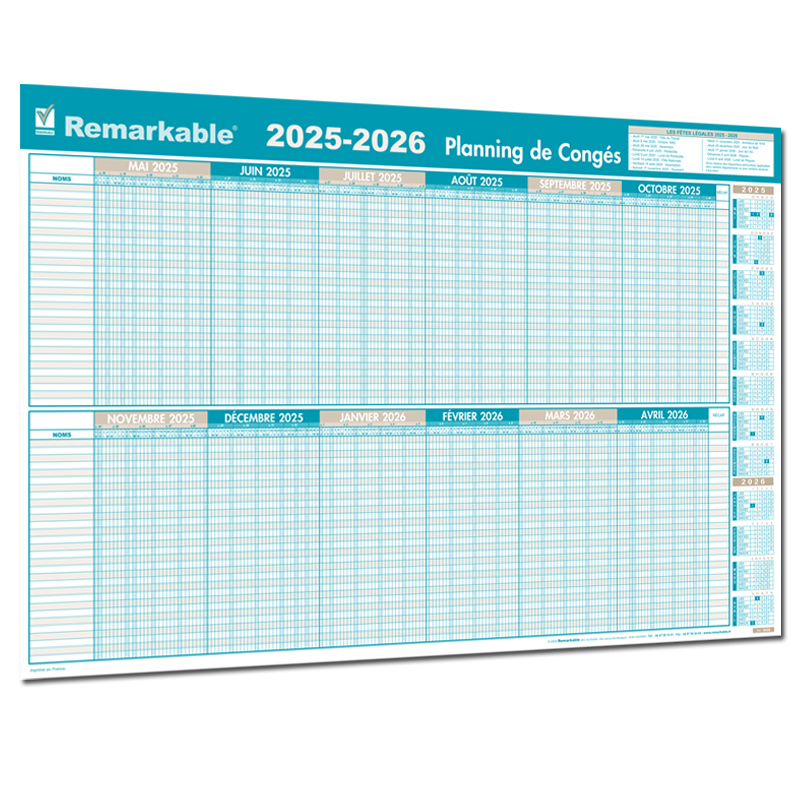PLANNING MURAL DES CONGES 1 A 30 SALARIES ANNEE LEGALE 2025 2026 CONGES ANNEE LEGALE PLANNING MURAL DES CONGES 1 A 30 SALARIES ANNEE LEGALE 2025 2026 CONGES ANNEE LEGALE